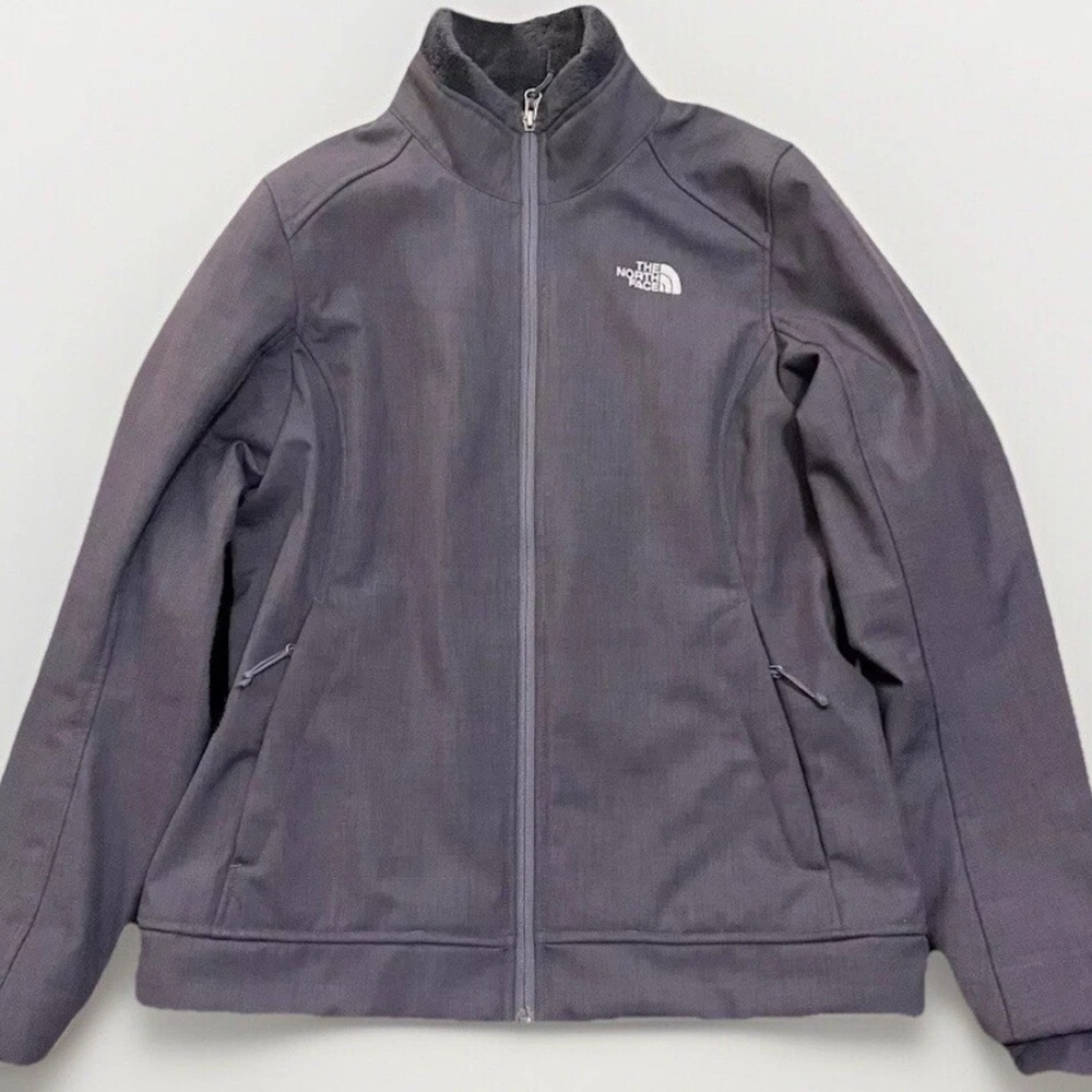 The North Face Charcoal Full-Zip Jacket